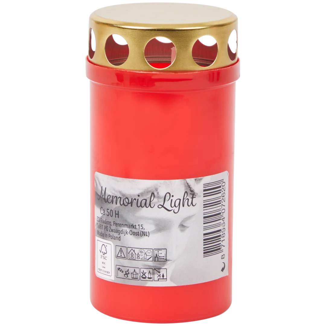 Vela votiva Vermelho