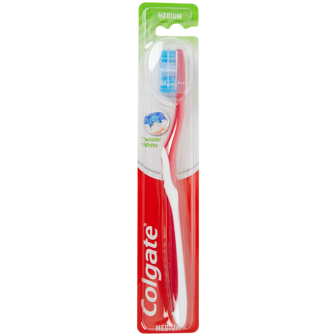 Brosse à dents Colgate Twister White 1