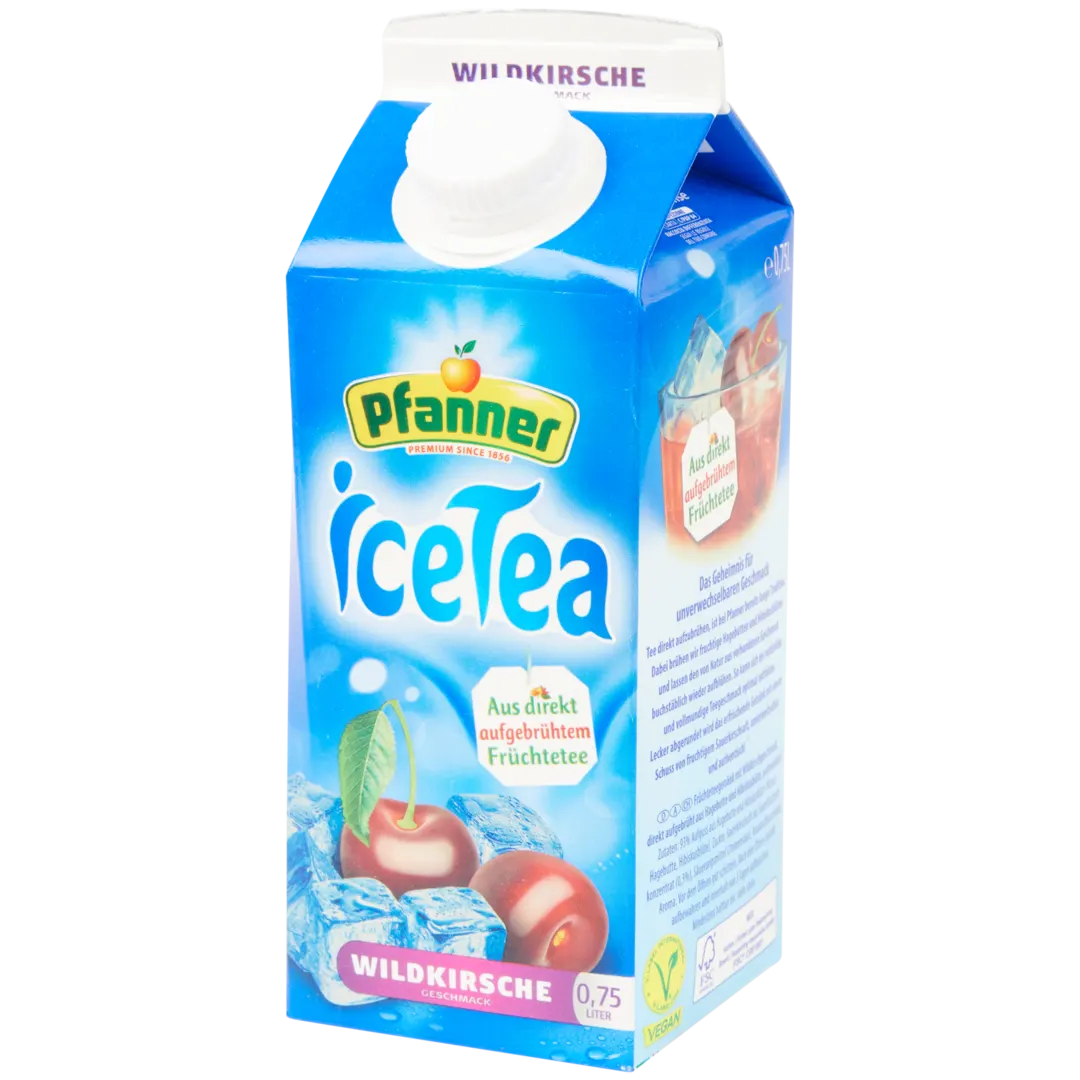 Ľadový čaj Pfanner Divoká čerešňa 1