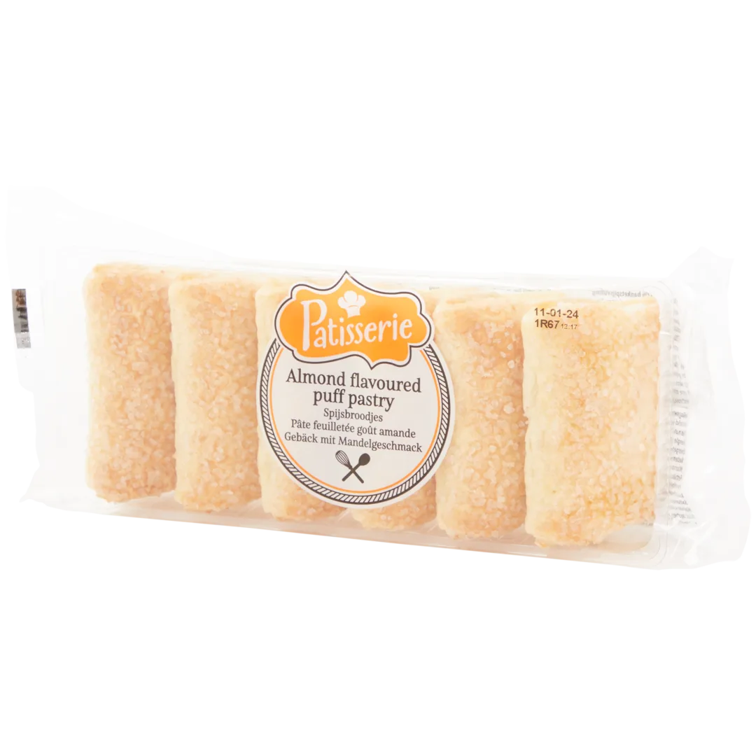 Patisserie Blätterteiggebäck mit Mandelfüllung