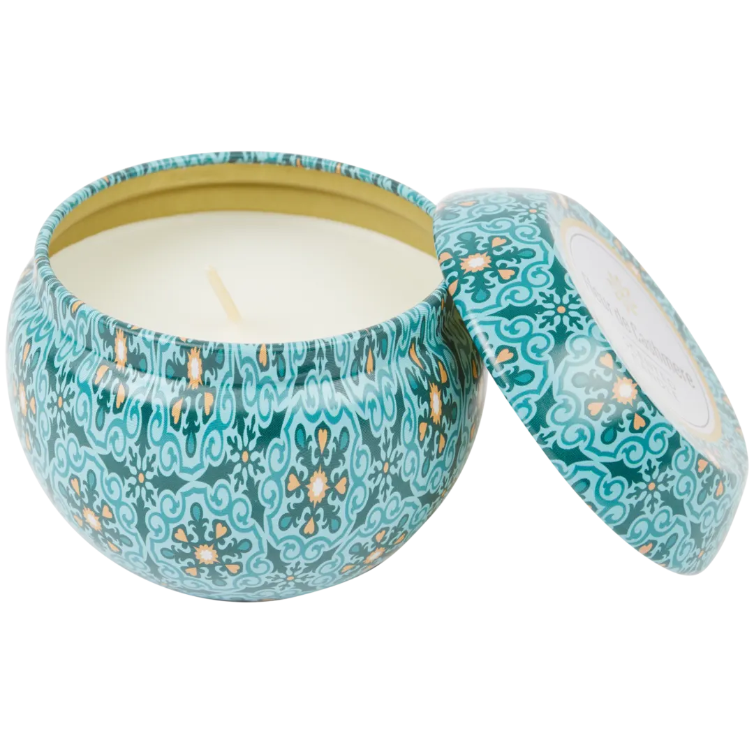 Vela aromática em lata