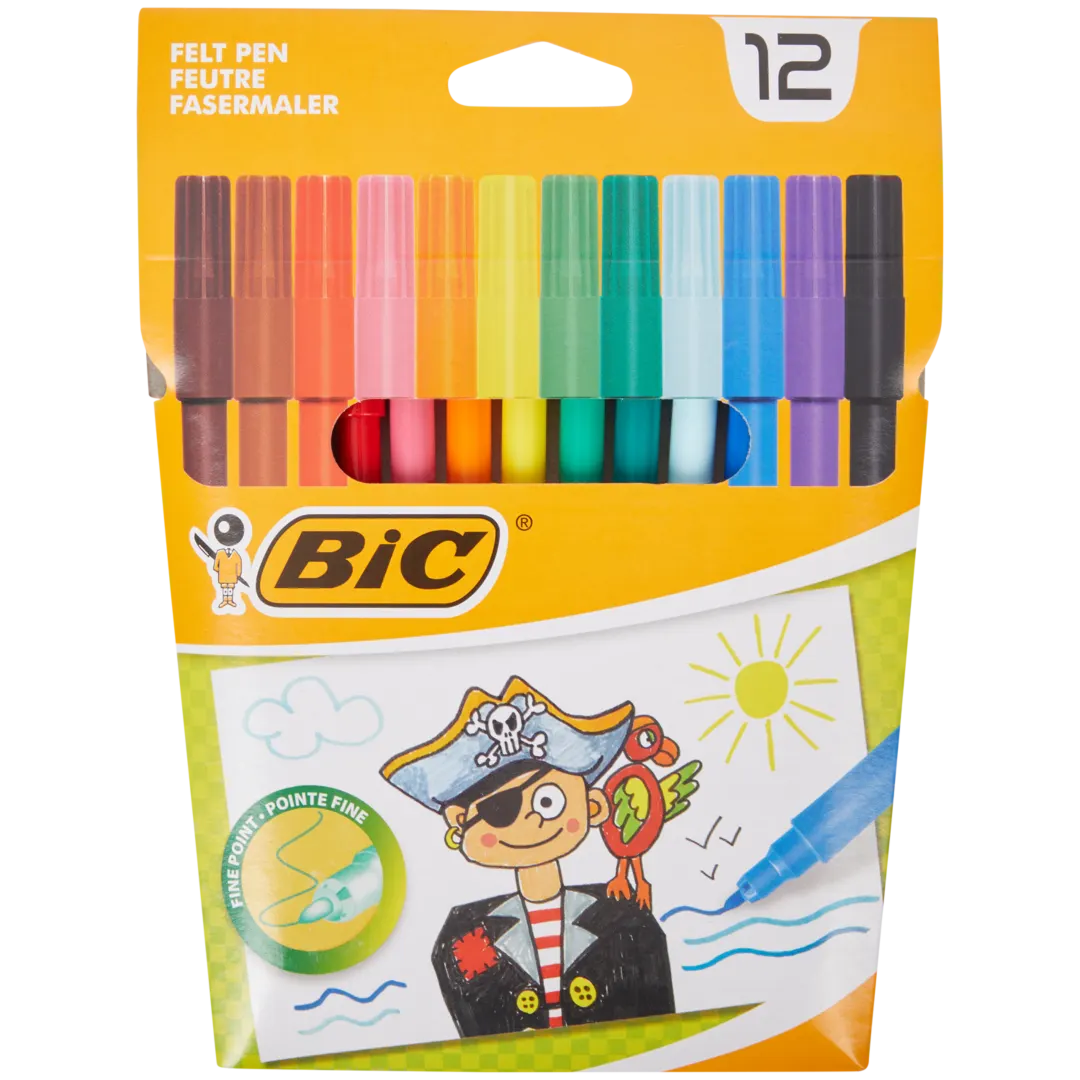 Canetas de feltro BIC