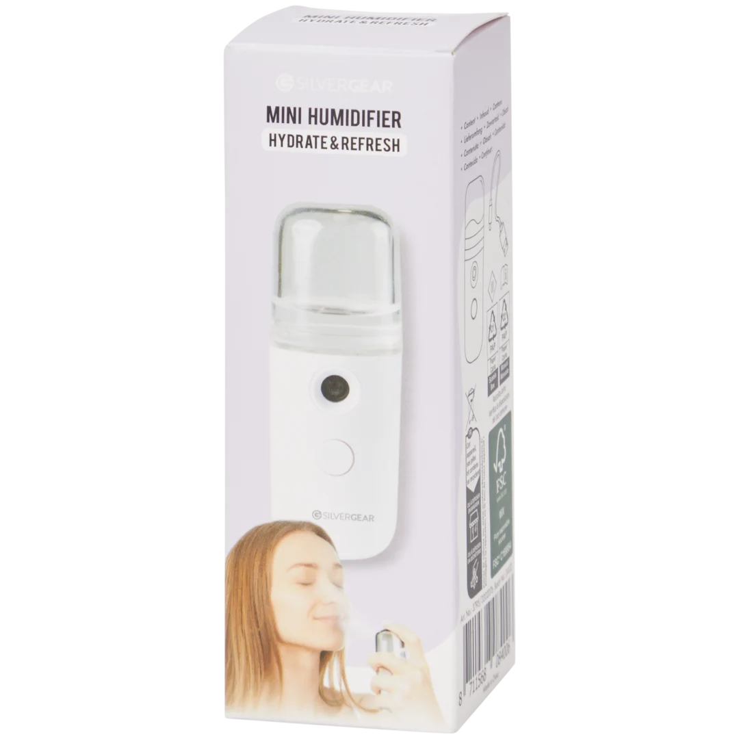 Silvergear mini-luchtbevochtiger voor gezicht