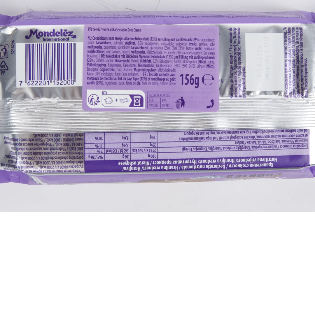 Milka Cookie Sensations Creme de Oreo 1