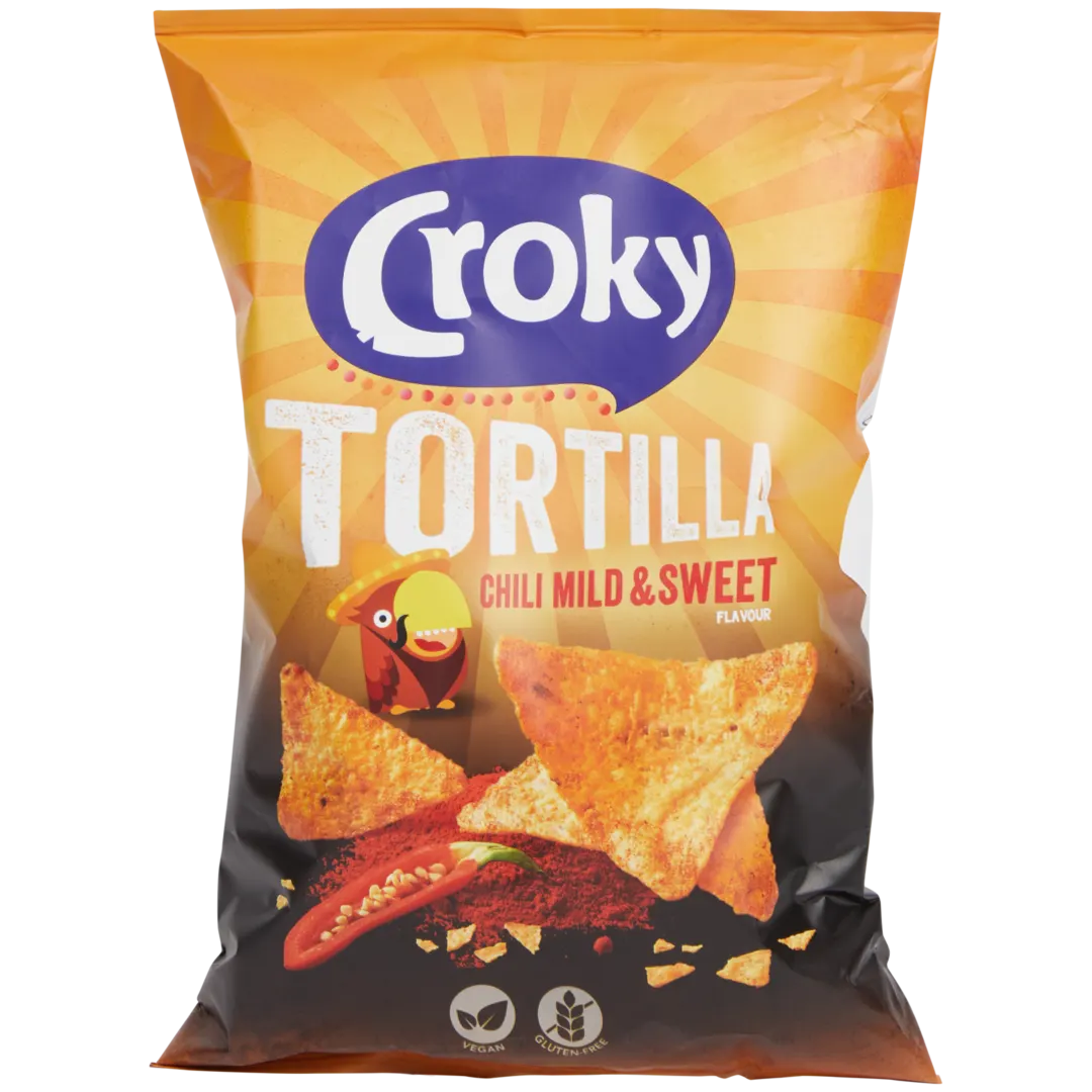 Croky Tortilla Chili Mild & Sweet 1