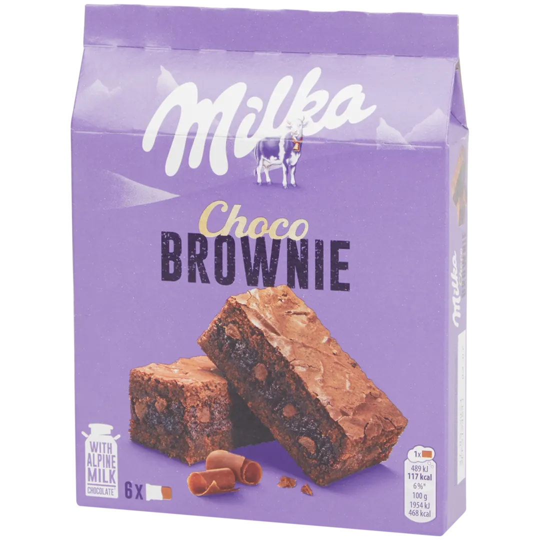 Brownies au chocolat Milka 1