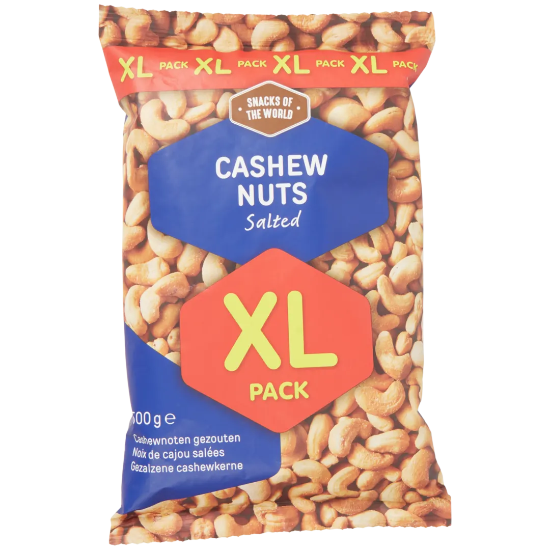 Noix de cajou salées Snacks of the World
