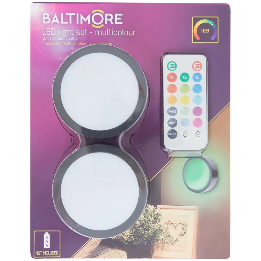 Lâmpadas de pressão com controlo remoto Baltimore
