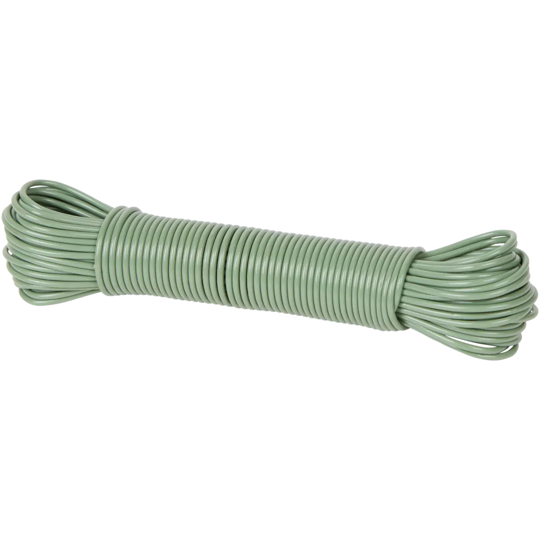 Wäscheleine mit Stahldraht