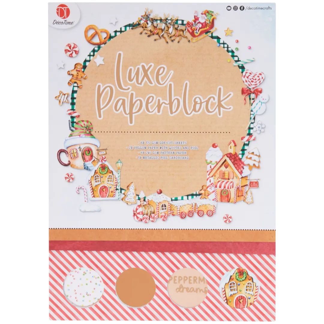 DécoTime Edler Papierblock 8