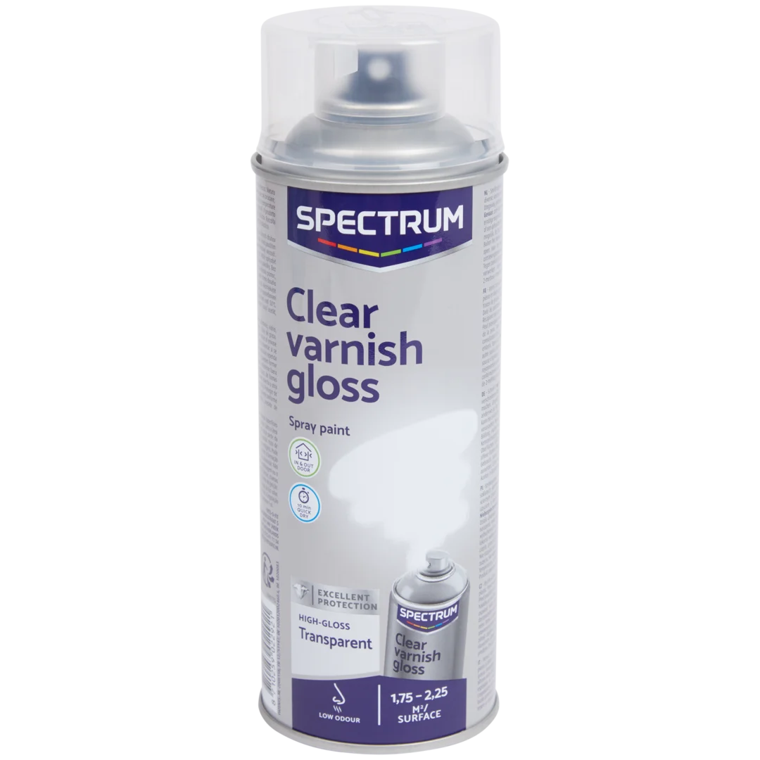 Spectrum hoogglans blanke lak transparant