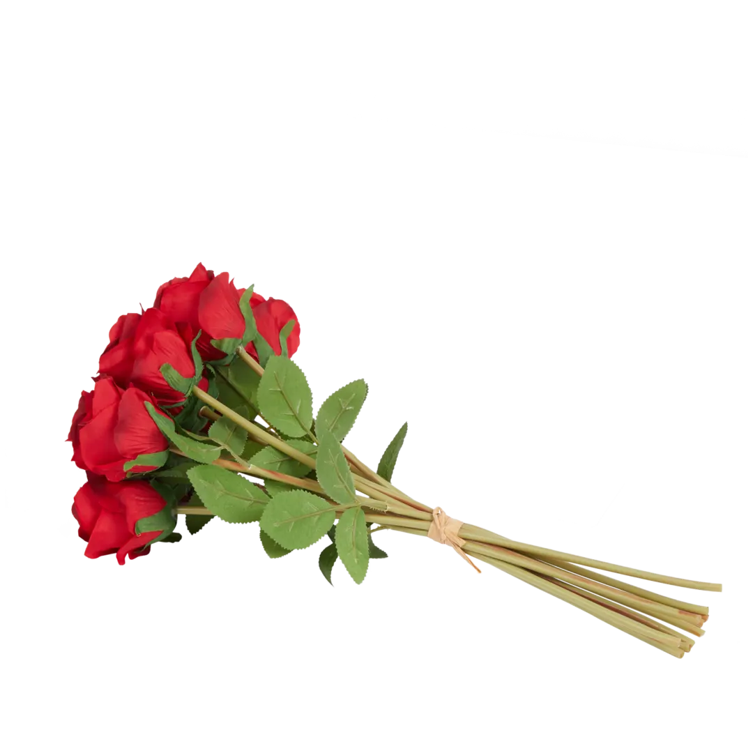Bouquet di rose artificiali