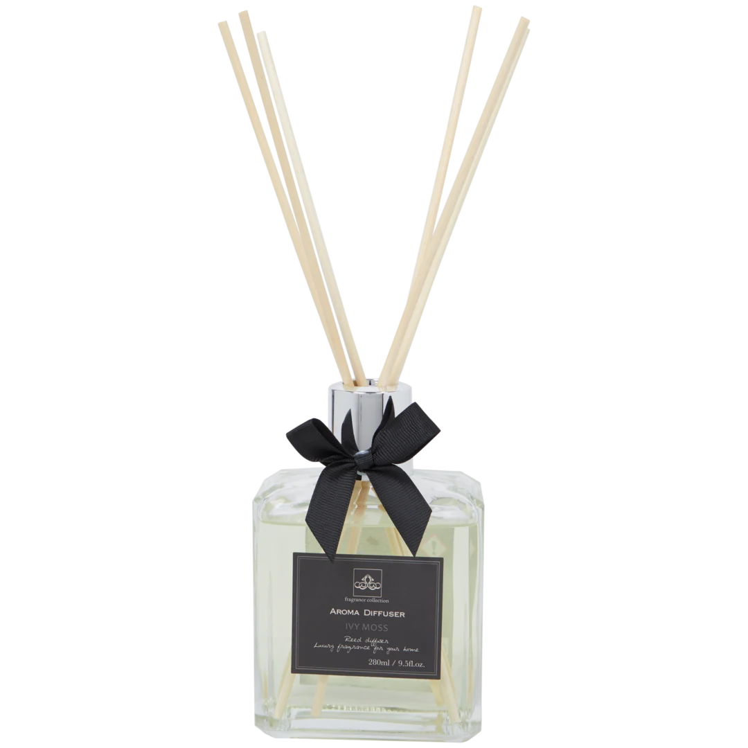 Diffuseur de parfum à bâtonnets avec nœud