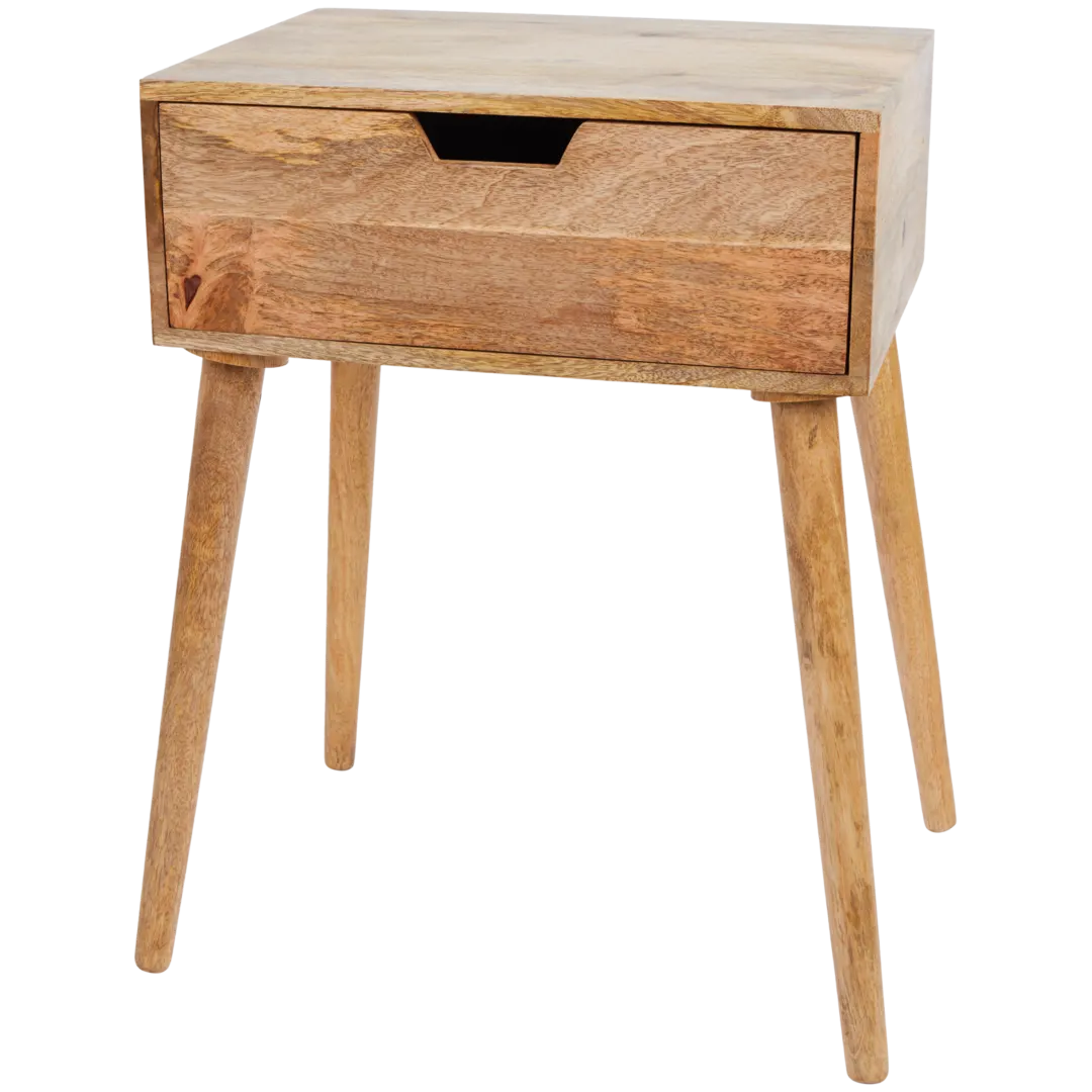 Drewniana szafka nocna 1