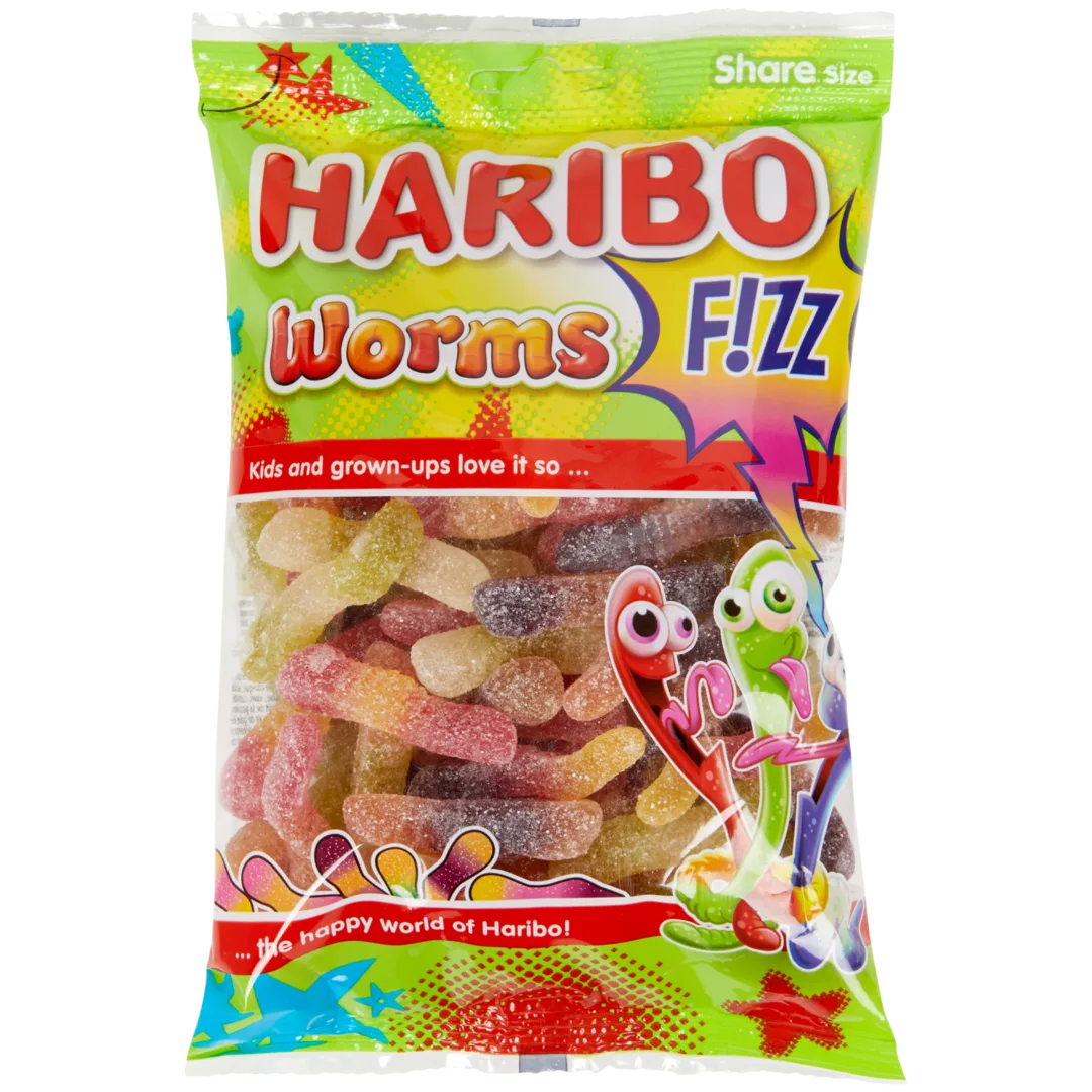 Haribo Worms F!zz 2