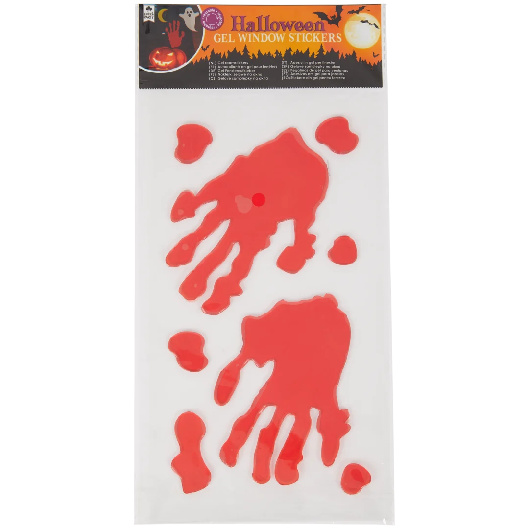 Autocolante cu gel de Halloween 4