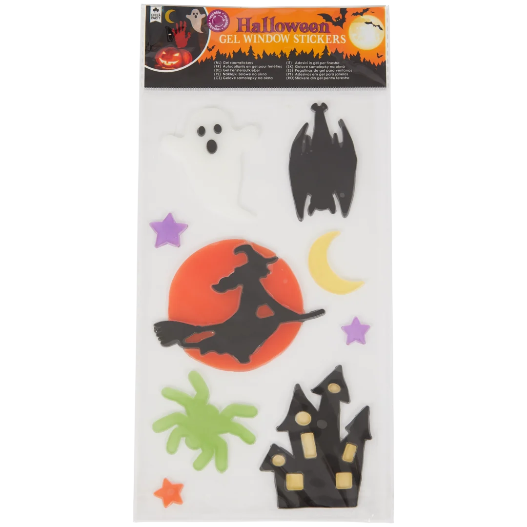 Autocolante cu gel de Halloween 3