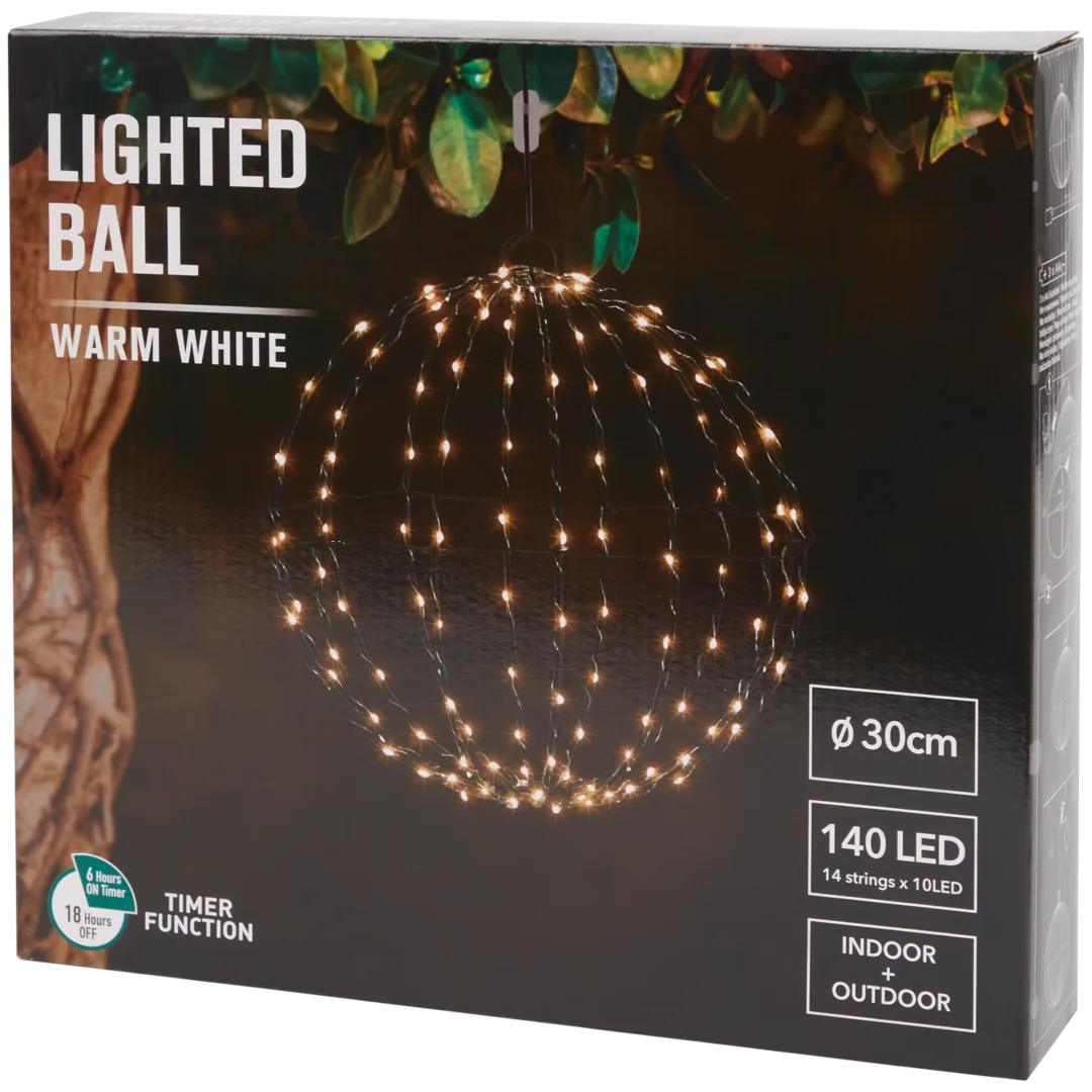 Boule lumineuse Blanc chaud 1