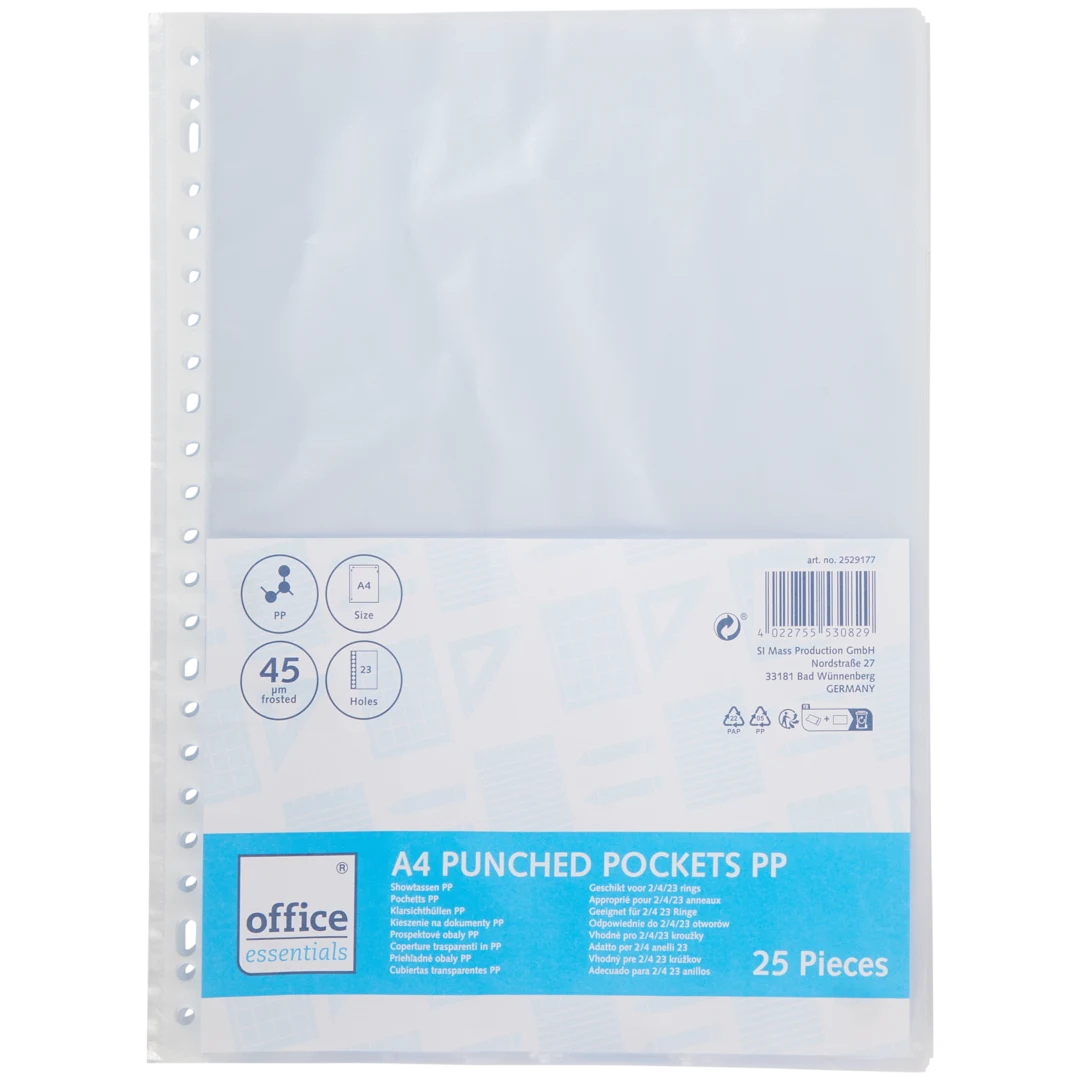 Fundas transparentes Office Essentials