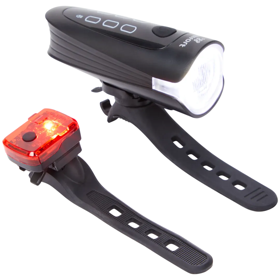 Kit de luces de bicicleta recargables Walfort