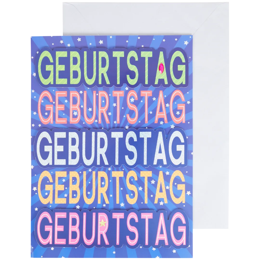 Glückwunschkarte XL 6