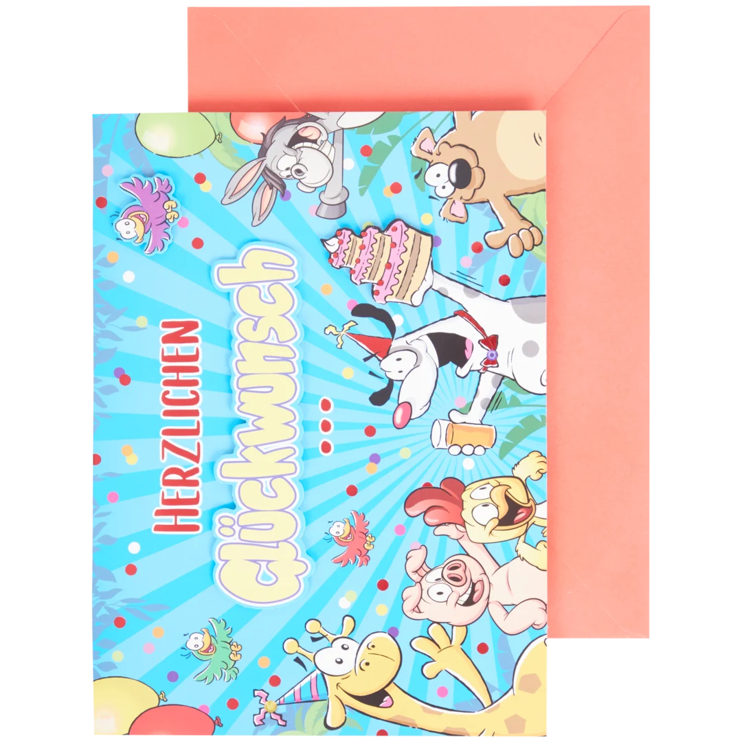 Glückwunschkarte XL 2