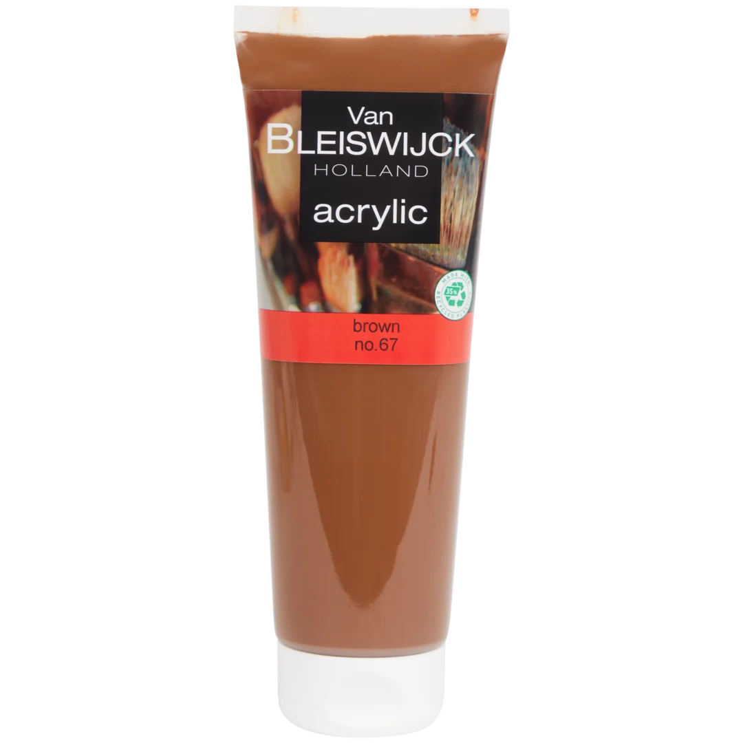 Akrylová farba Van Bleiswijck Hnedá 1