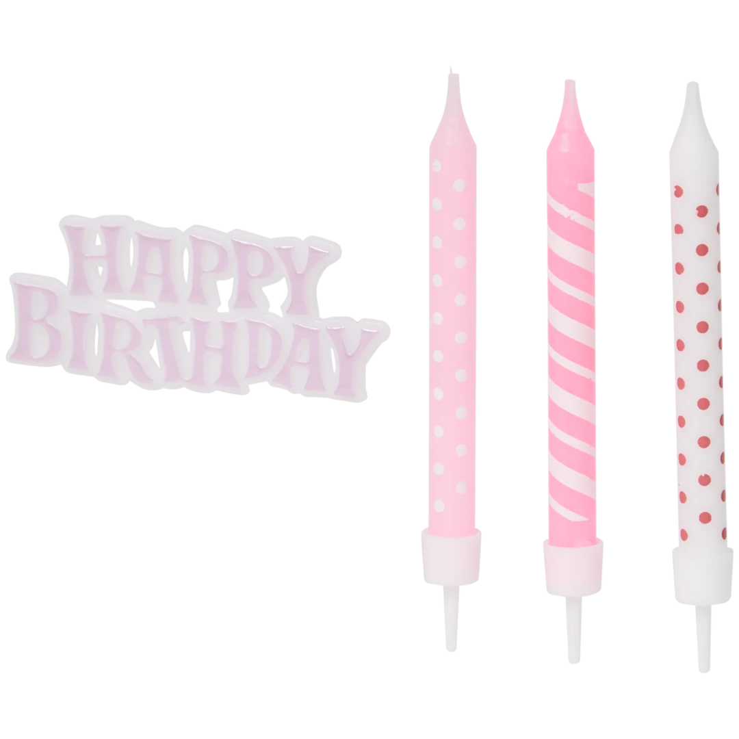 Velas de aniversário
