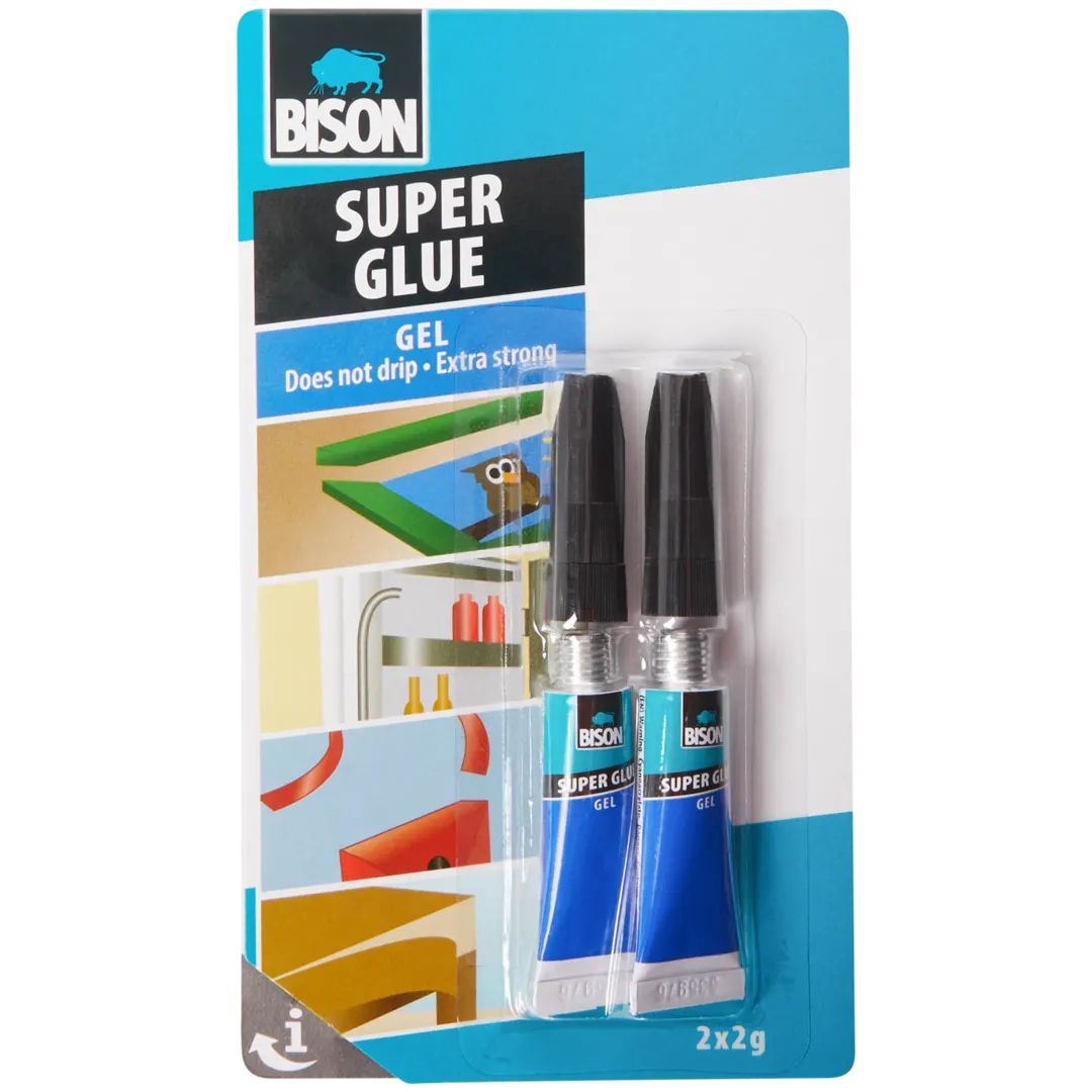 Colle forte en gel Bison 1