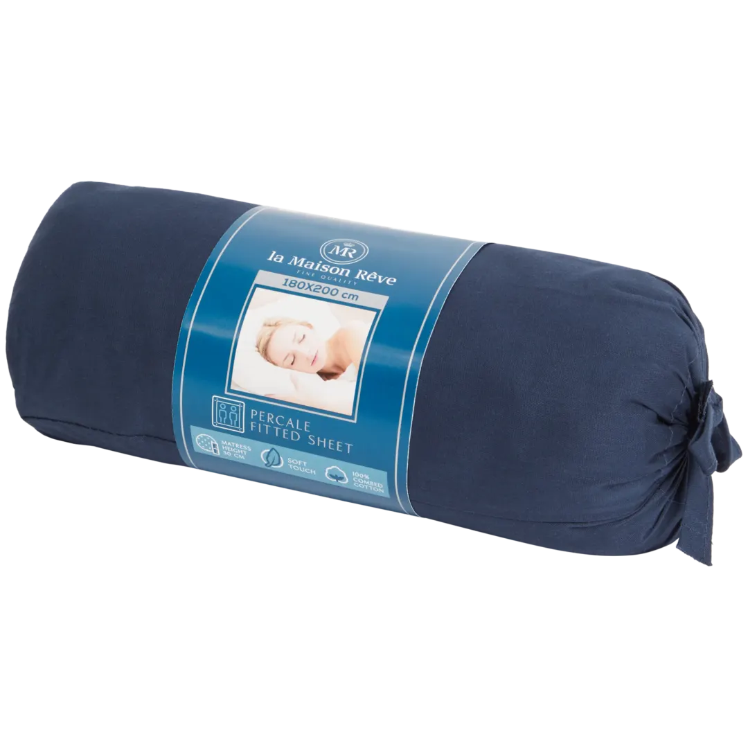 Drap-housse en percale de coton La Maison Rêve