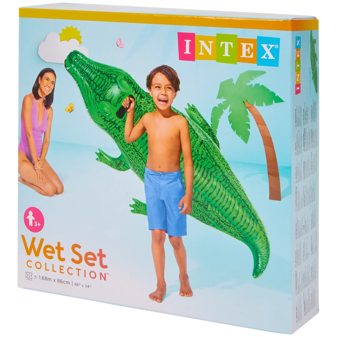 Crocodile gonflable Intex 3