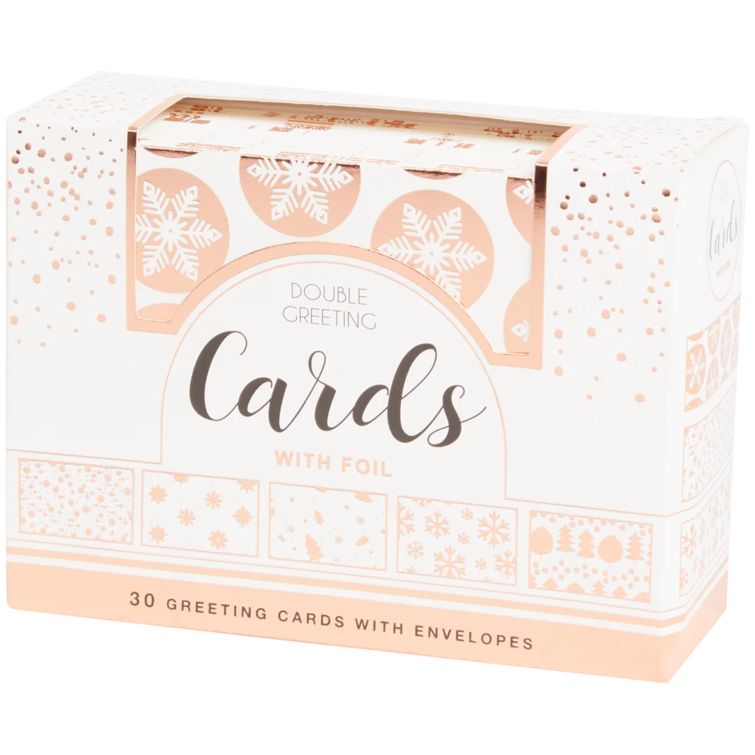 Metaliczne kartki z życzeniami Craft Universe