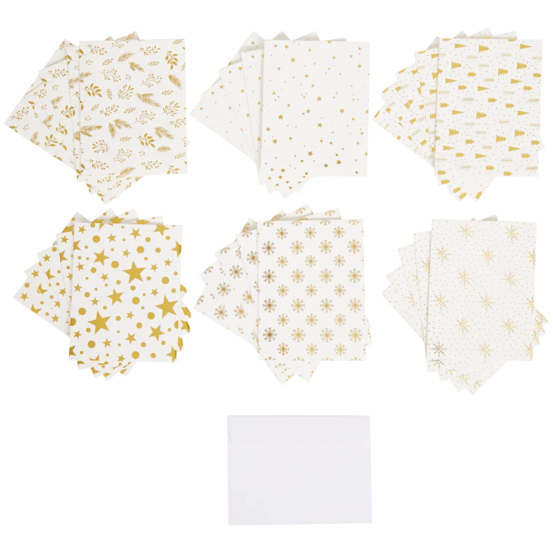 Metaliczne kartki z życzeniami Craft Universe