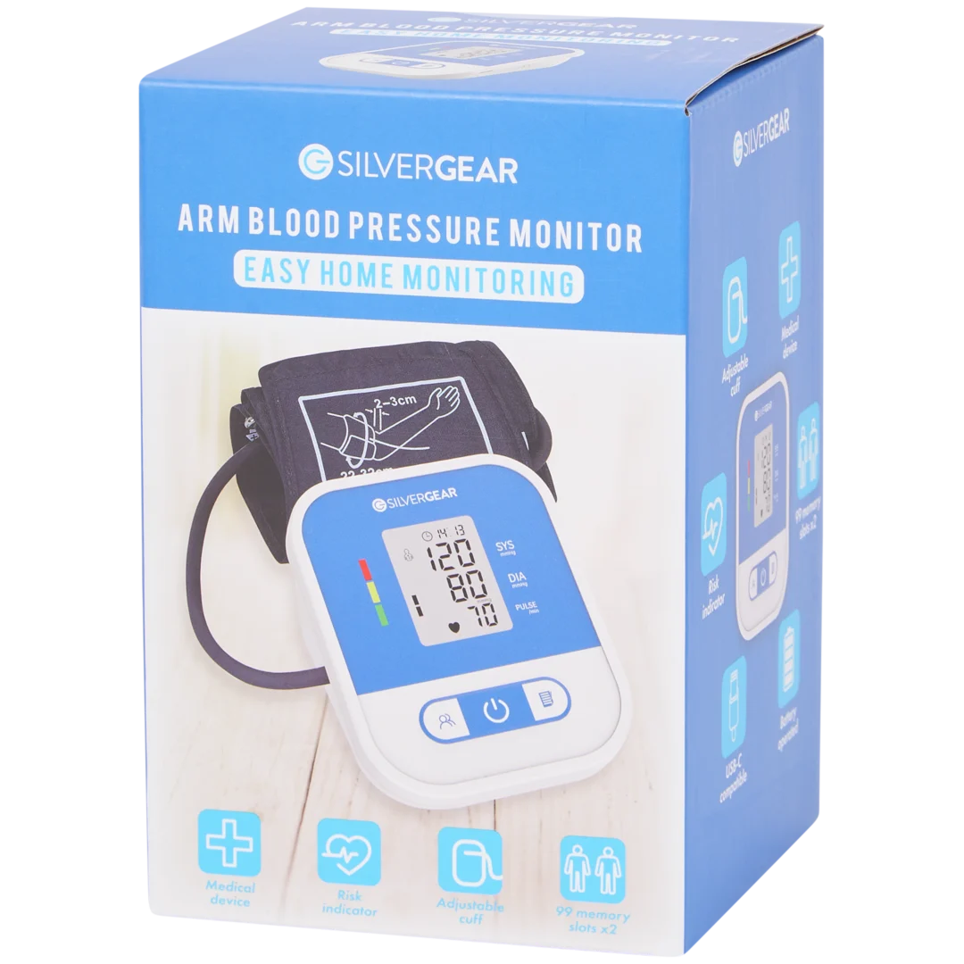 Misuratore della pressione arteriosa Silvergear