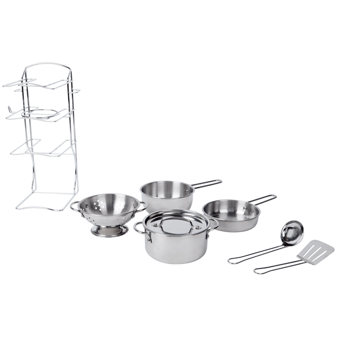 Set de tigăi de jucărie