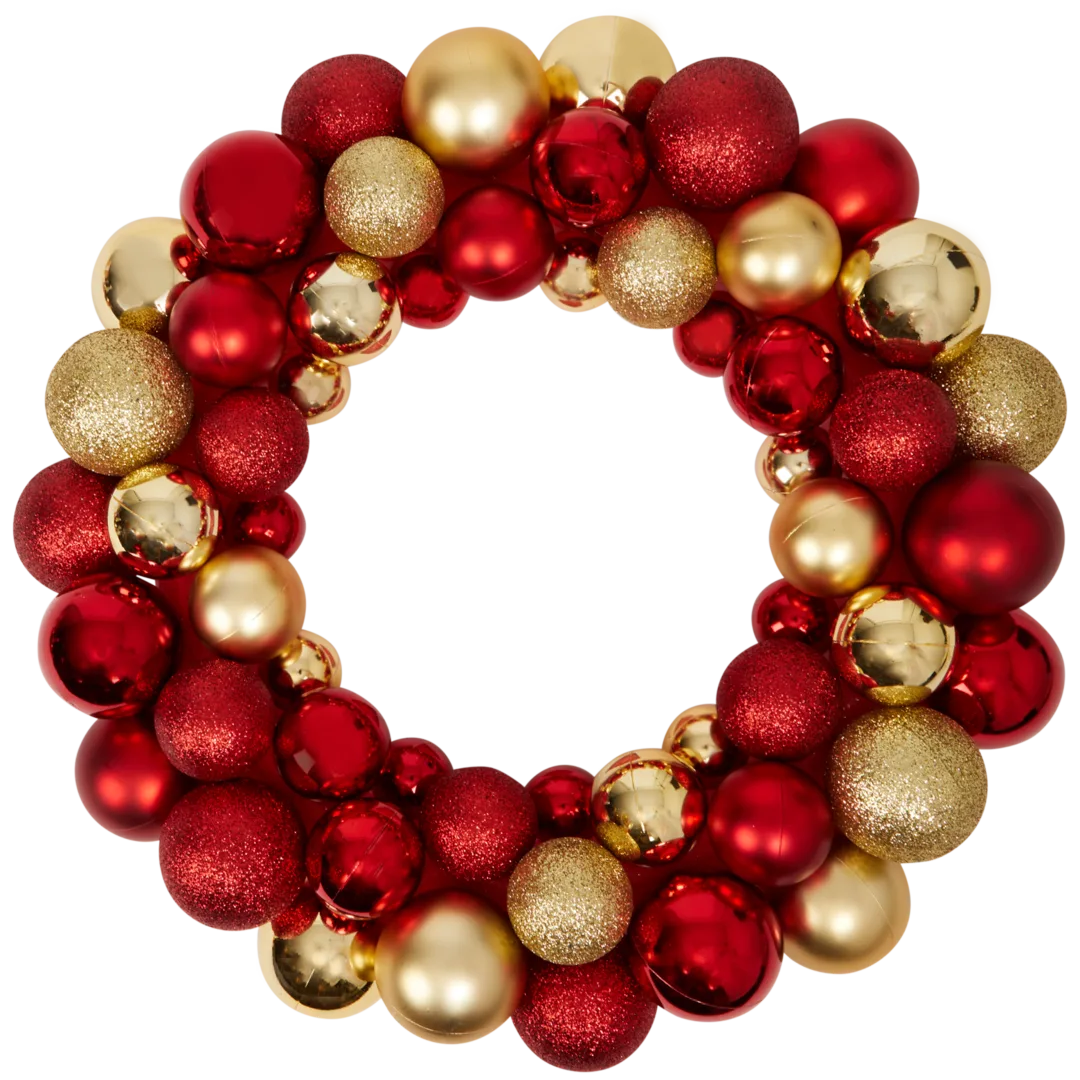 Couronne de boules de Noël Absolu Chic 3
