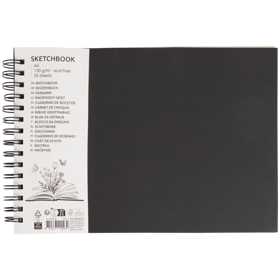 Bloco de desenho A4 3