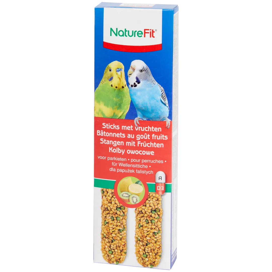 Nature Fit knaagsticks voor parkieten 1