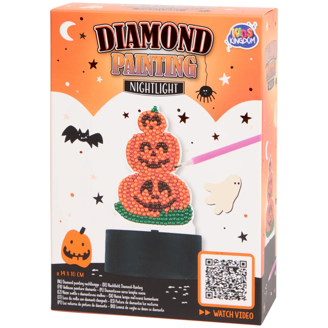 Luz de presença Diamond Painting Kids Kingdom Halloween