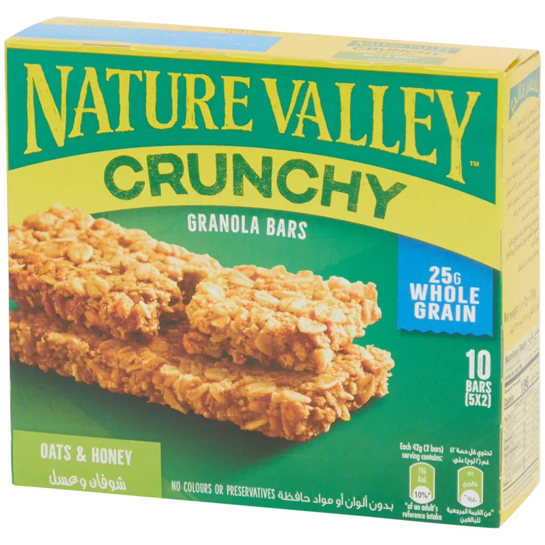 Barres de céréales au granola Nature Valley Avoine et miel 1