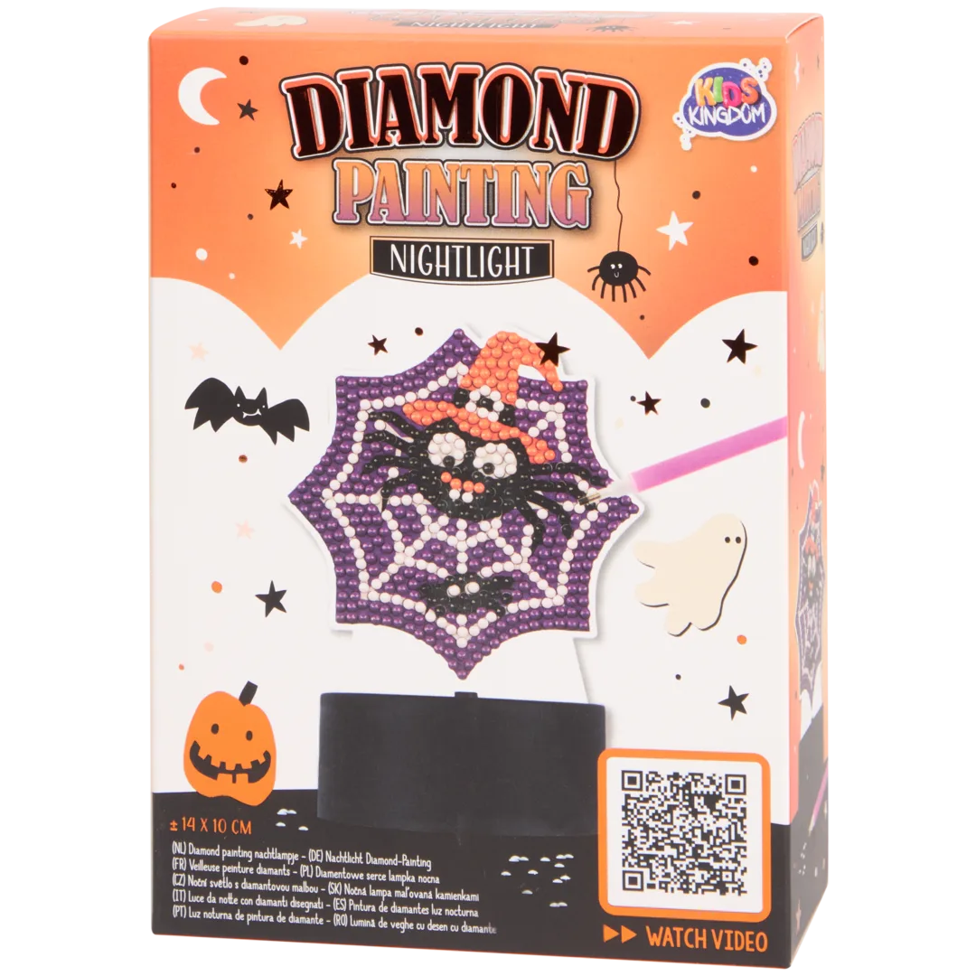 Luz de presença Diamond Painting Kids Kingdom Halloween