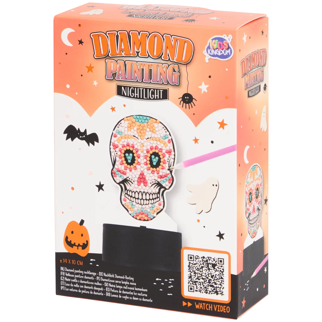 Luz de presença Diamond Painting Kids Kingdom Halloween