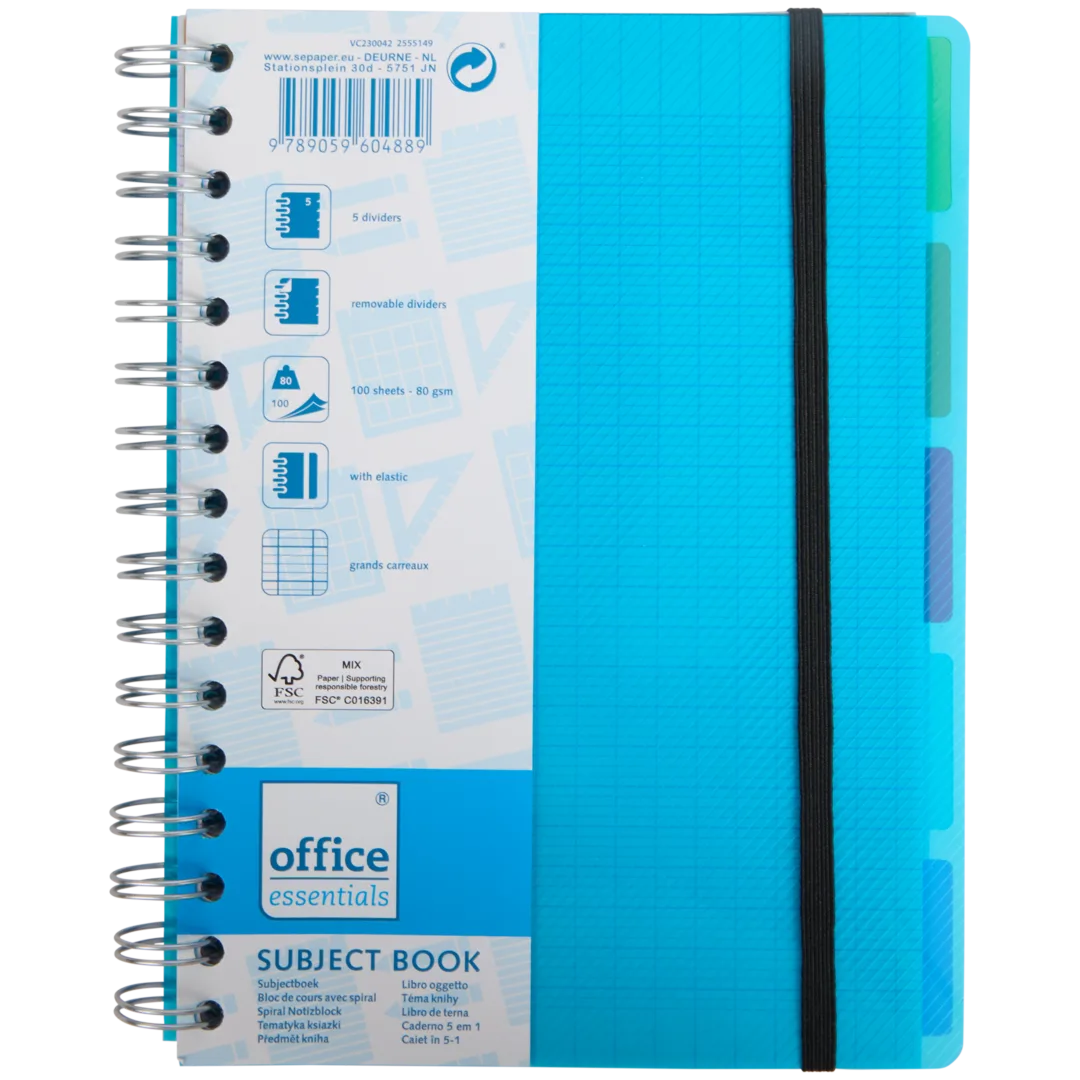 Carnet de projets A5 Office Essentials