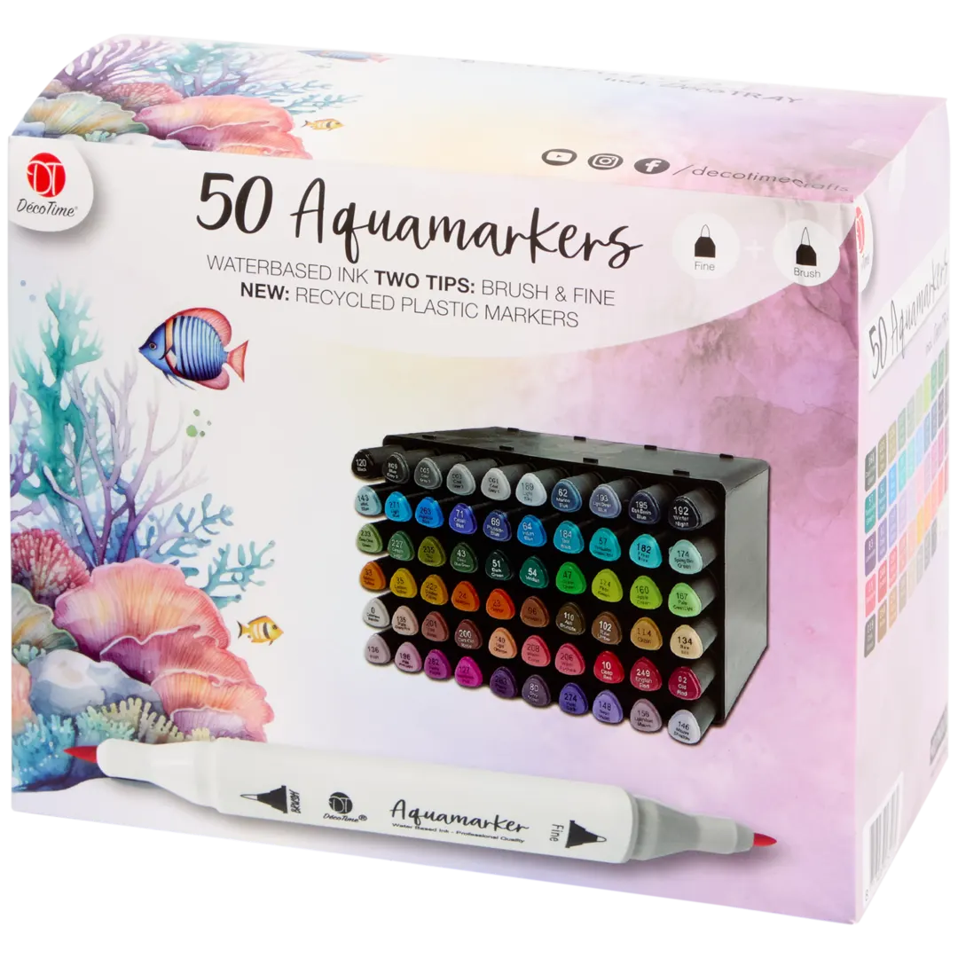 Marqueurs aquarelle DécoTime