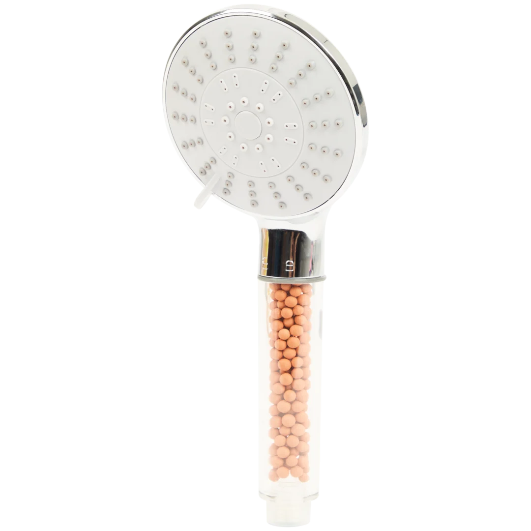 Pommeau de douche éco avec billes d’argile Absolu Chic