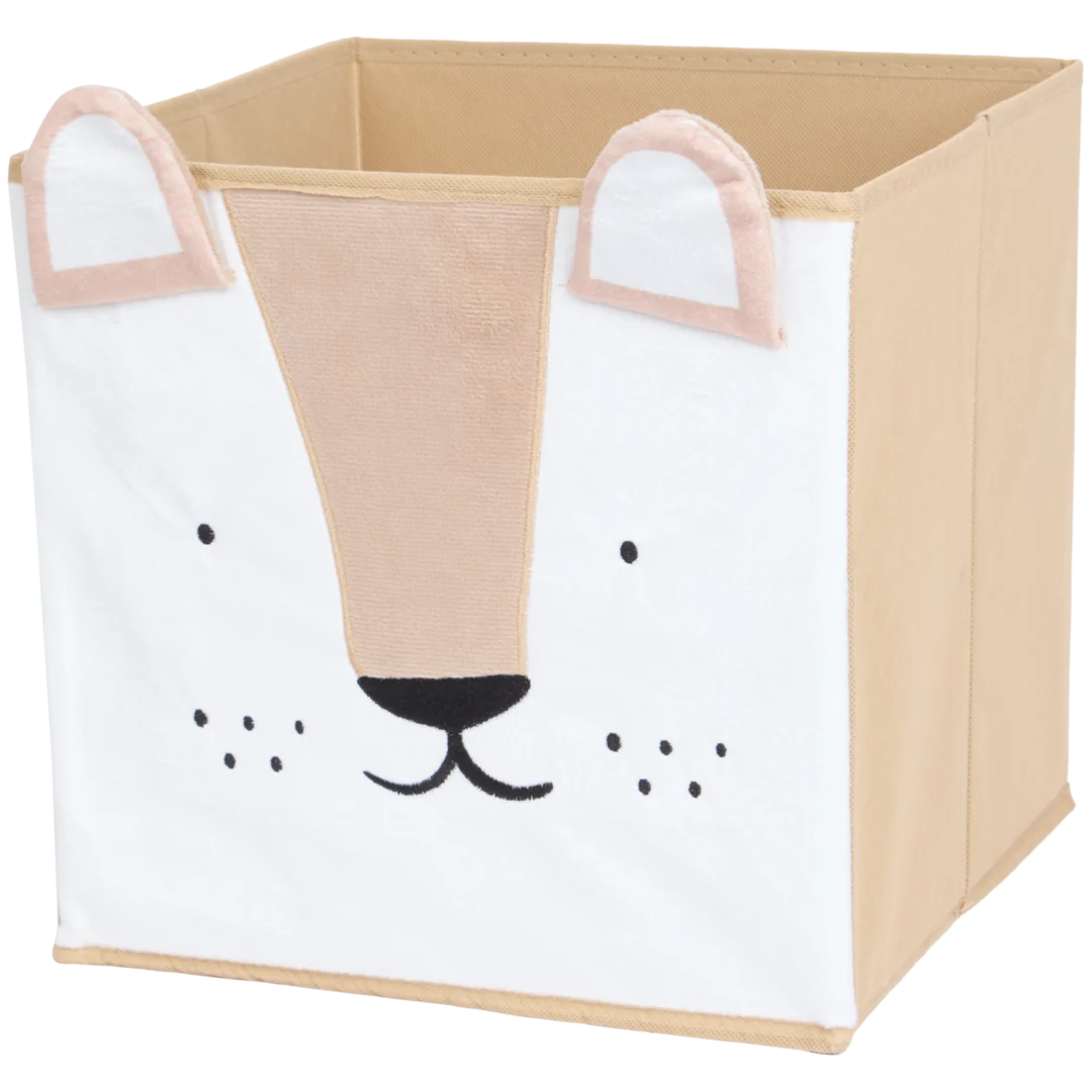 Faltbare Aufbewahrungsbox mit Aufdruck