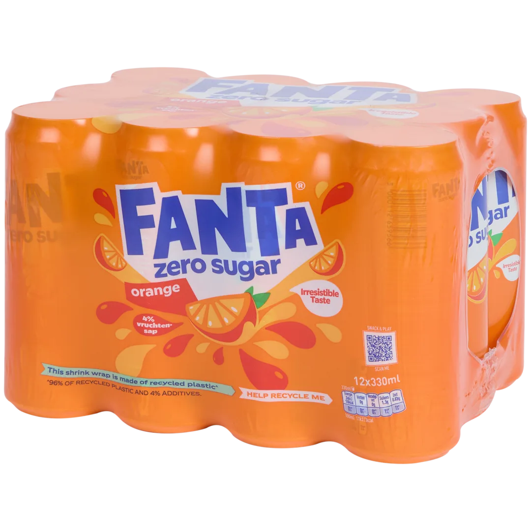 Fanta Orange Zero Sugar 1