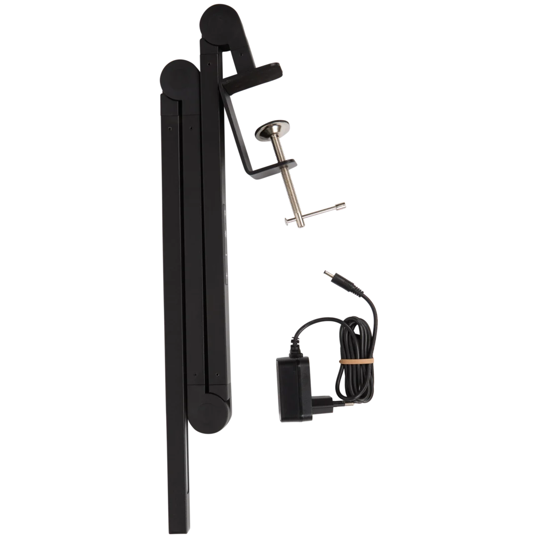 Lampa biurkowa z zaciskiem