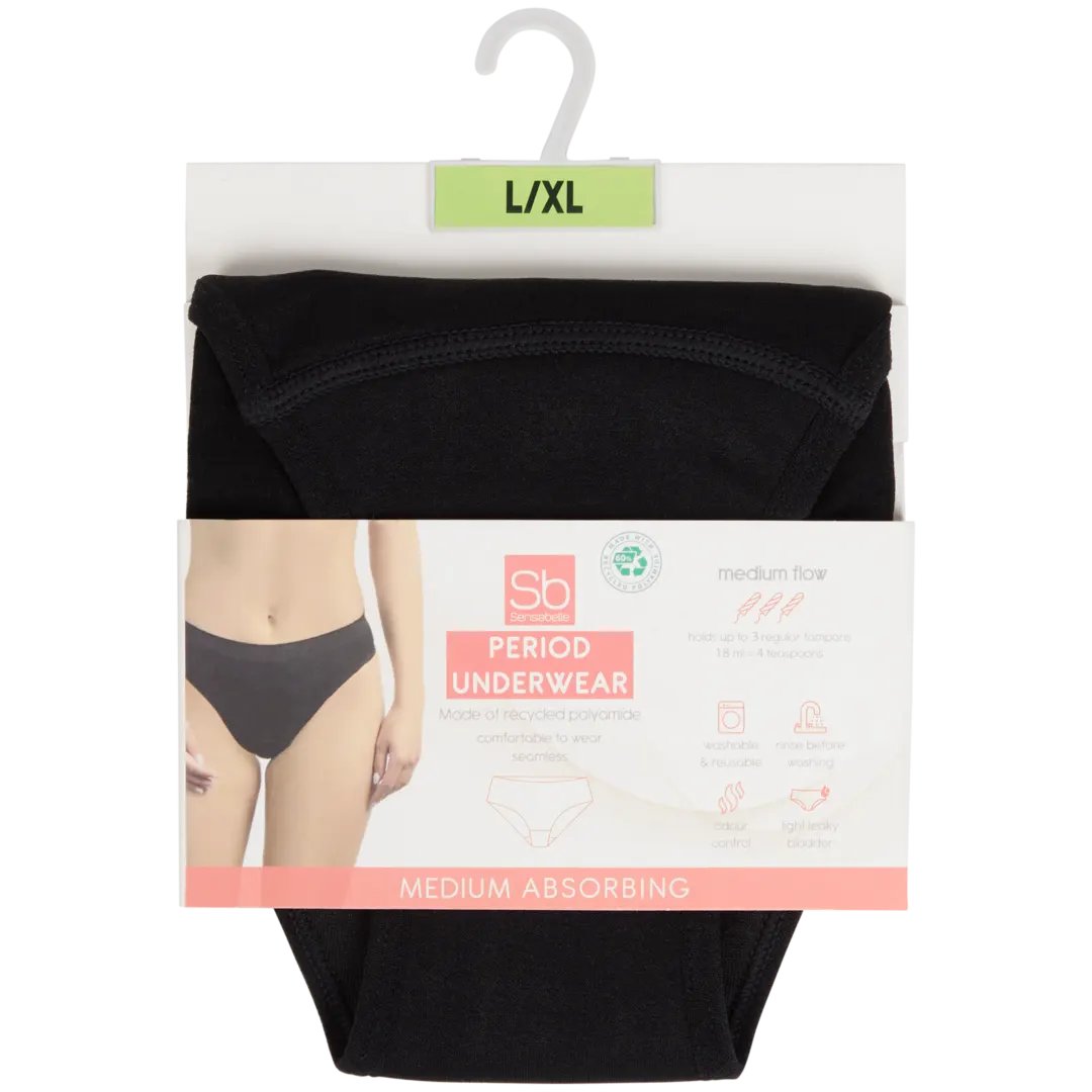 Cuecas menstruais Sensabelle 3