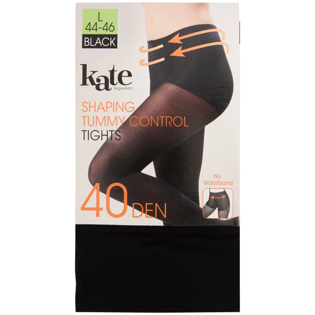 Collants modeladores Tummy Control Kate Legwear Tummy Control 40 denier